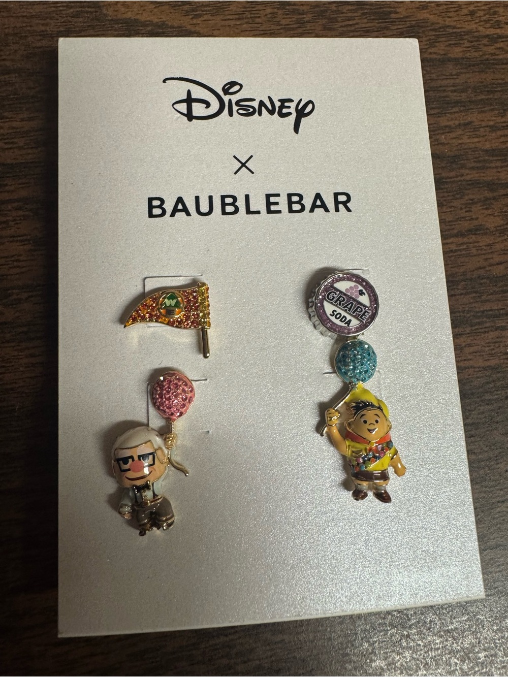 Disney Baublebar Up Carl and Russell Dynamic Duo Earring Set - Picture 5 of 6